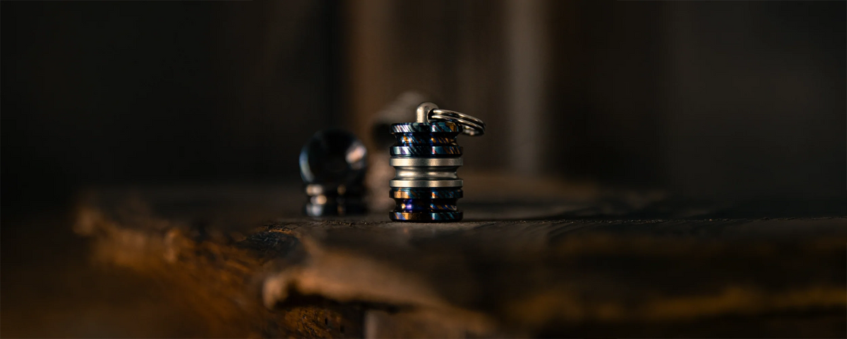 EDC Beads aus Titan, Messing und Kupfer von Daily Customs