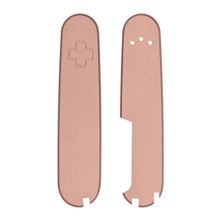 Griffschalen 91 mm Plain aus Kupfer für Victorinox Taschenmesser – Daily Customs