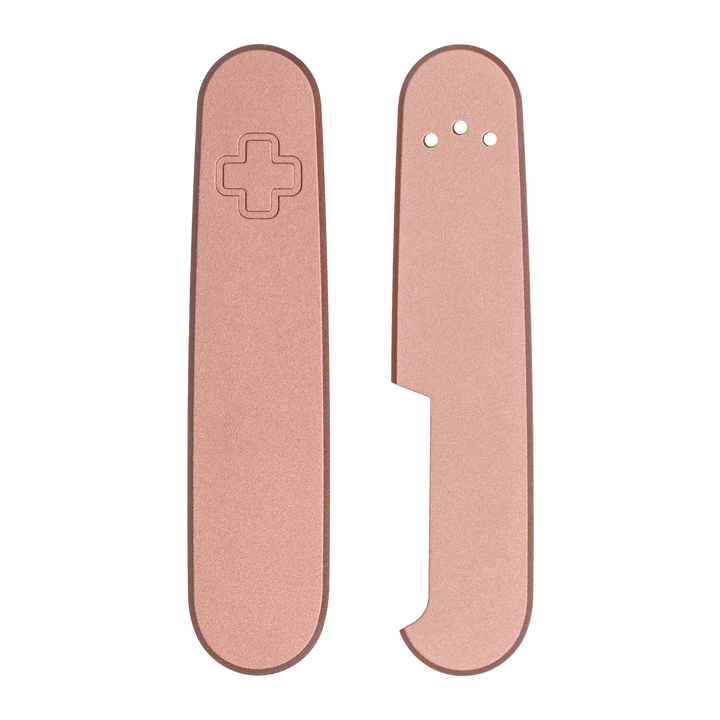 Griffschalen 91 mm Plain aus Kupfer für Schweizer Taschenmesser – Daily Customs