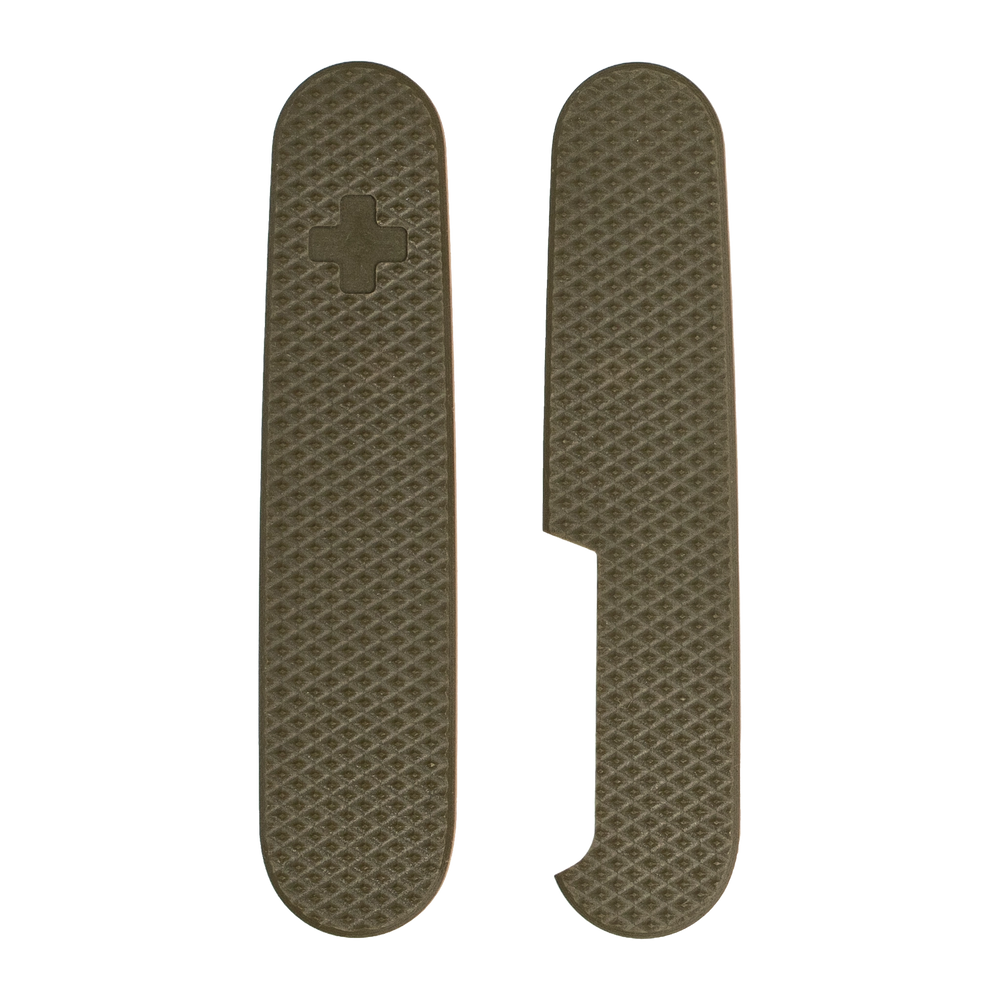 Griffschalen 91 mm Diamond aus G10 in OD-Green für Victorinox Taschenmesser – Daily Customs
