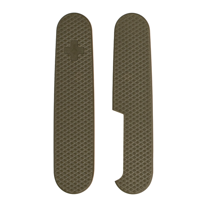 Griffschalen 91 mm Diamond aus G10 in OD-Green für Victorinox Taschenmesser – Daily Customs