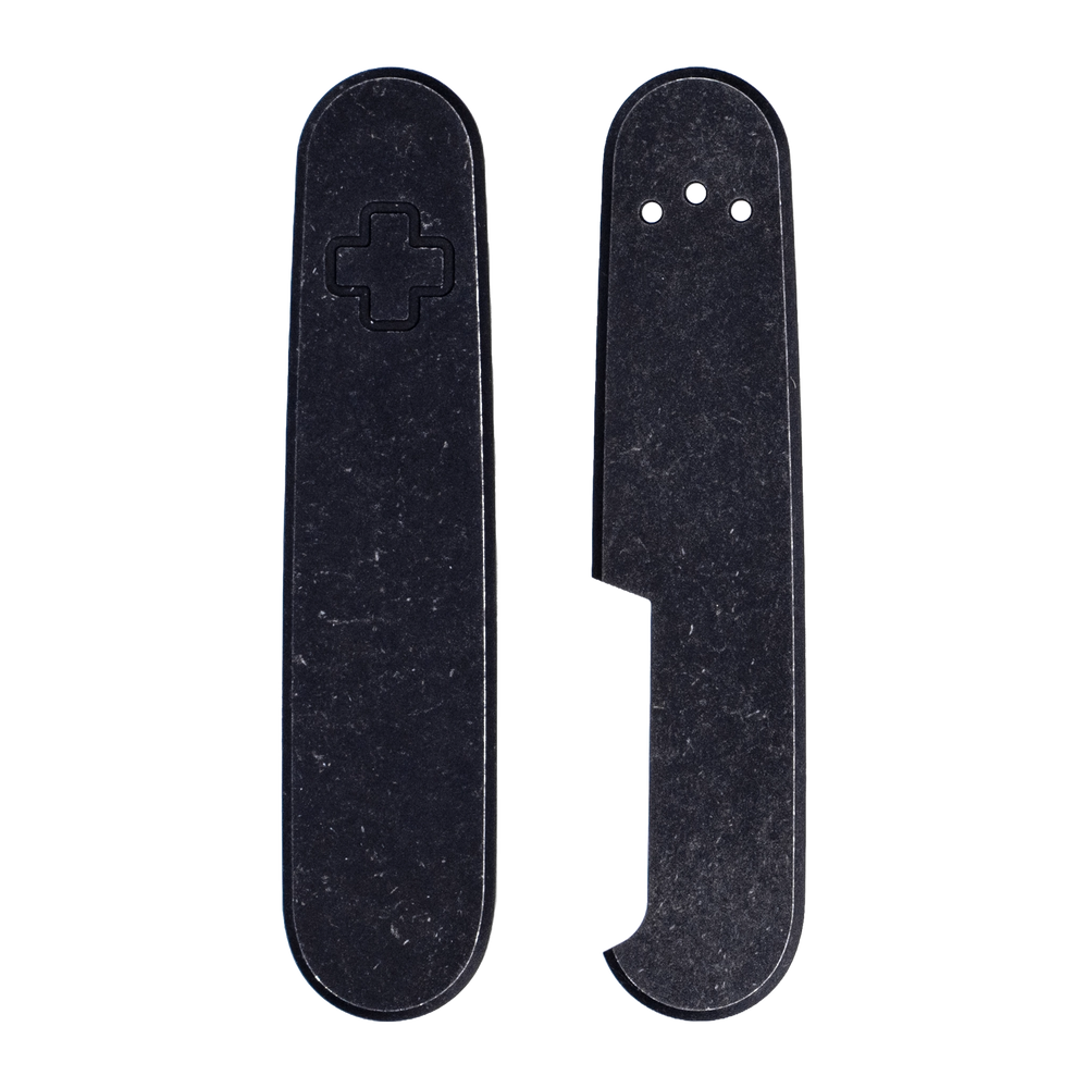 Griffschalen 91 mm Plain aus Titan im Dusk-Finish für Victorinox Schweizer Taschenmesser – Daily Customs