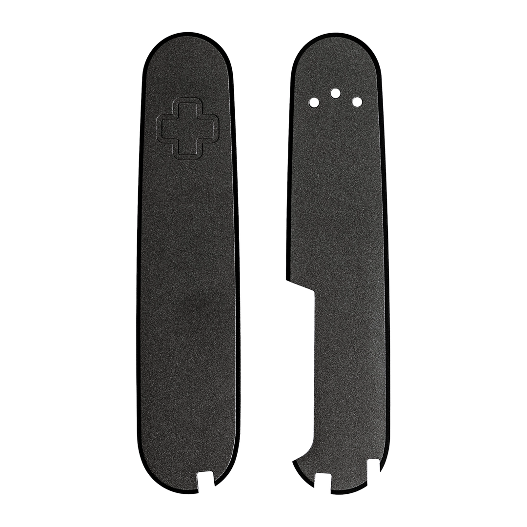 Griffschalen 91 mm Plain aus Titan im Dusk-Finish für Schweizer Taschenmesser – Daily Customs